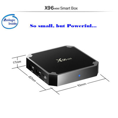 OTT Android TV Box X96mini Android 7.1 क्वाड कोर RAM 1GB+8GB Android टीवी बॉक्स स्मार्ट टीवी बॉक्स WiFi 4K 3D मीडिया प्लेयर