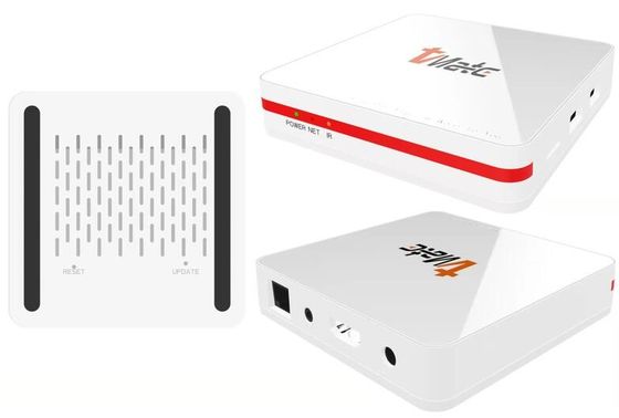 Quad Core 2+16GB Android 7.1 OTT Android TV Box 2.4+5G Wi-Fi BT 4K HD के साथ