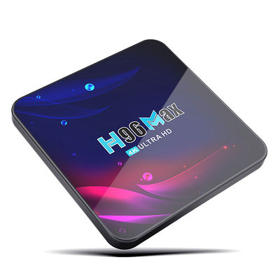 कस्टम Rk3318 H96 सेट टॉप बॉक्स मैक्स 4k Android 10.0 क्वाड कोर H96max