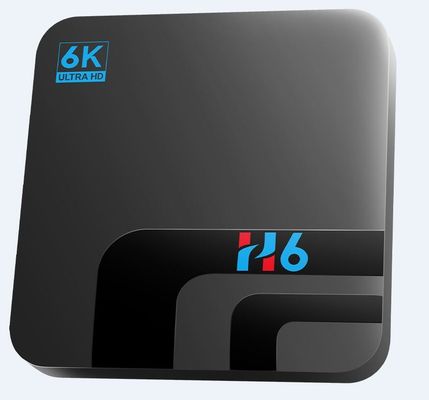 फ़ुल HD 6K Qplus इंटरनेशनल  OTT बॉक्स रिसीवर H6 क्वाड कोर 4GB 32GB