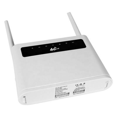 सिम कार्ड फाइबर ऑप्टिक मोडेम राउटर 4g LTE Wifi 300Mbps वायरलेस Wifi ODM
