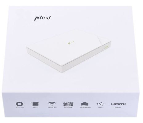 OTT मीडिया Amlogic S905X4 Android Box TV AV1 8K डुअल वाईफाई