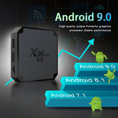 Android 5G स्मार्ट IP OTT सेटअप बॉक्स  X96 मिनी S905W4 प्लेयर
