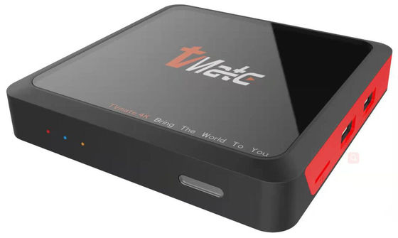 OTT Android स्मार्ट टीवी बॉक्स Android 10.0 2.4G और 5G Wifi BT4.0 4K 3D सेट टॉप बॉक्स Google Voice Control के साथ