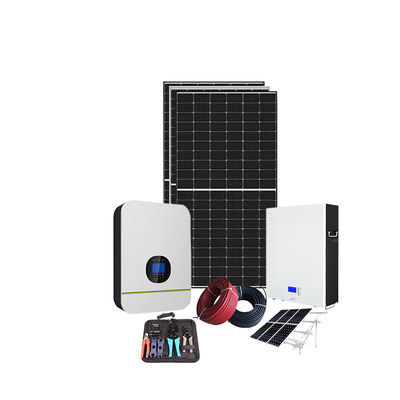 ऑफ ग्रिड हाइब्रिड सोलर पीवी इन्वर्टर 3kw 5kw 8kw 10kw पर घरेलू वाणिज्यिक