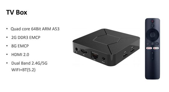 Google टीवी बॉक्स एटीवी 4K एचडी टीवी बॉक्स एंड्रॉइड टीवी सेट टॉप बॉक्स