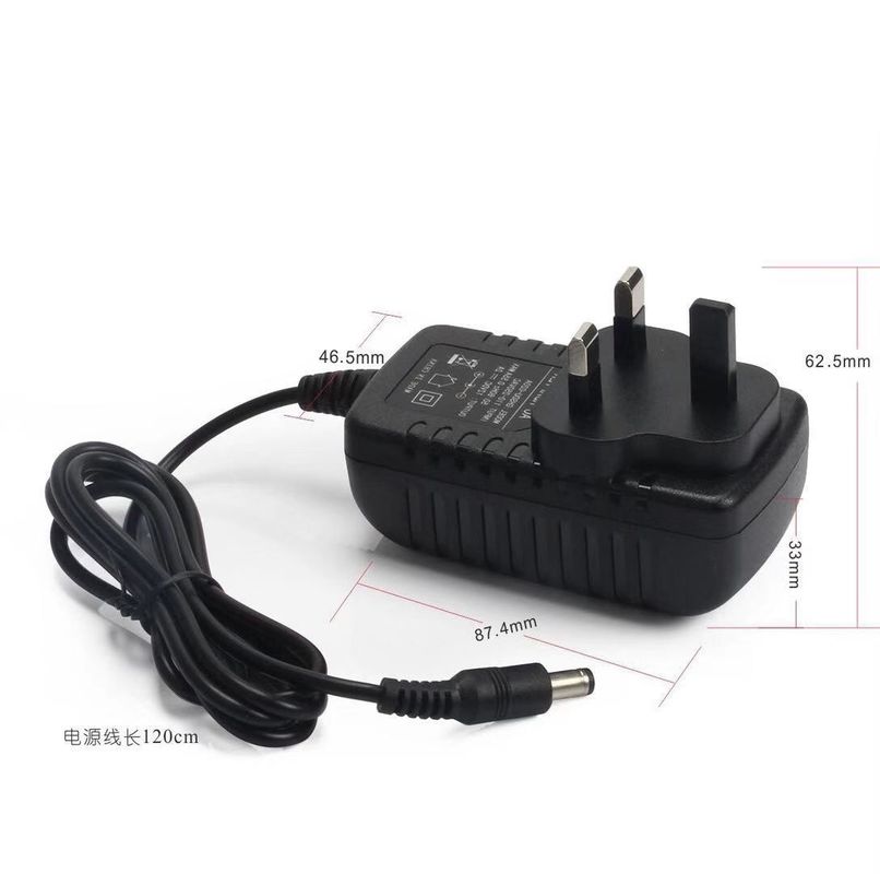 UK 3pin रेगुलेटेड AC DC अडैप्टर 12v 3a SMPS 1a 1.5a 2A 2.5a